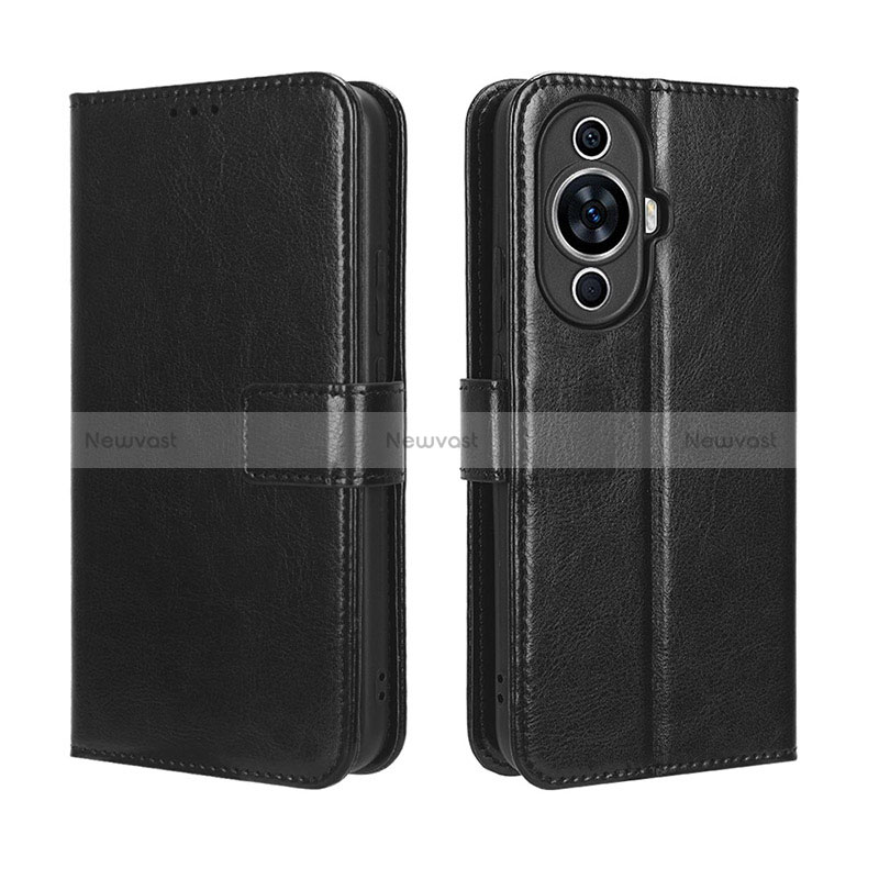 Leather Case Stands Flip Cover Holder BY5 for Huawei Nova 11 Pro