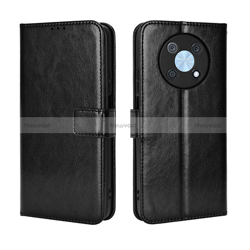 Leather Case Stands Flip Cover Holder BY5 for Huawei Nova Y90