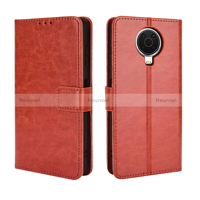 Leather Case Stands Flip Cover Holder BY5 for Nokia 6.3