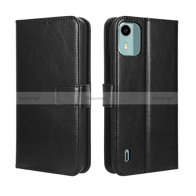 Leather Case Stands Flip Cover Holder BY5 for Nokia C12