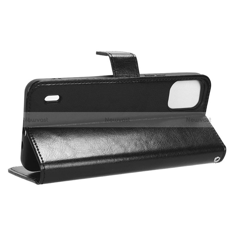 Leather Case Stands Flip Cover Holder BY5 for Nokia C12