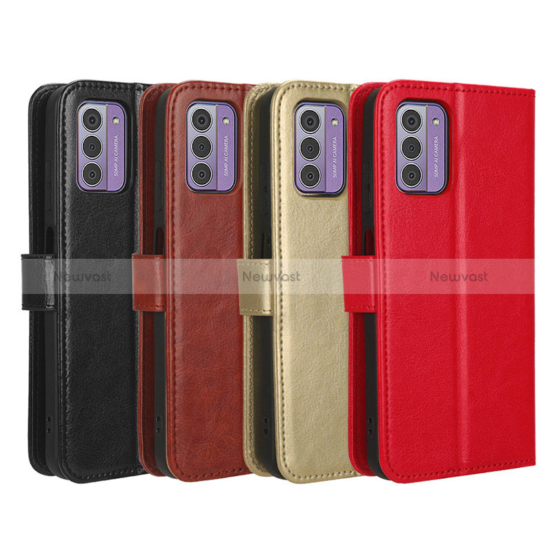 Leather Case Stands Flip Cover Holder BY5 for Nokia C300
