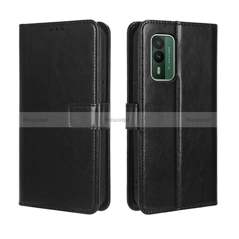 Leather Case Stands Flip Cover Holder BY5 for Nokia XR21