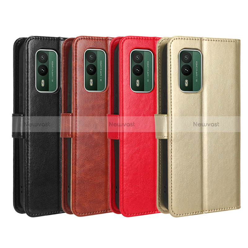 Leather Case Stands Flip Cover Holder BY5 for Nokia XR21