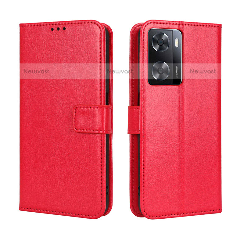 Leather Case Stands Flip Cover Holder BY5 for OnePlus Nord N20 SE