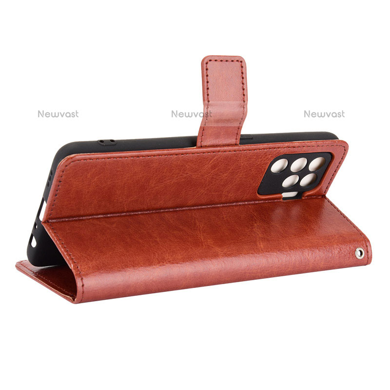 Leather Case Stands Flip Cover Holder BY5 for Oppo A94 4G