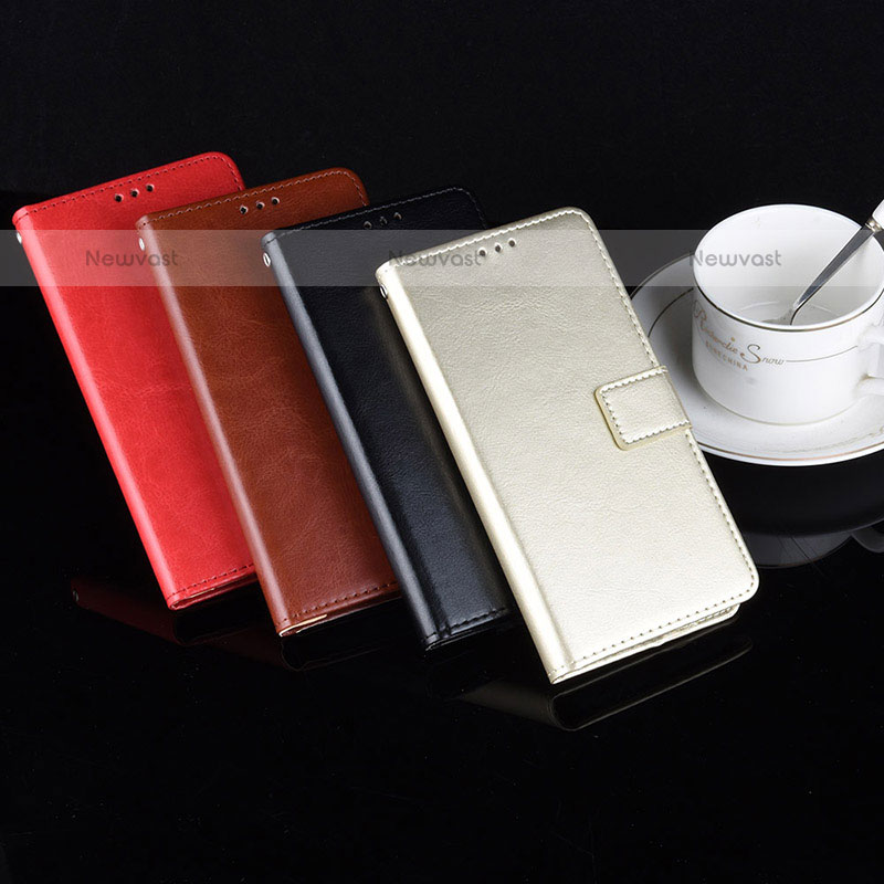 Leather Case Stands Flip Cover Holder BY5 for Samsung Galaxy S22 5G