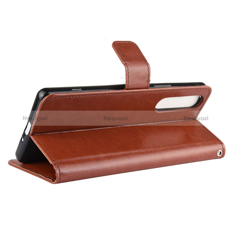 Leather Case Stands Flip Cover Holder BY5 for Sony Xperia 1 II