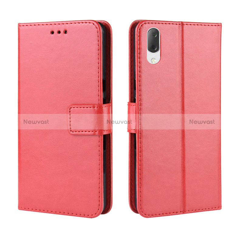 Leather Case Stands Flip Cover Holder BY5 for Sony Xperia L3