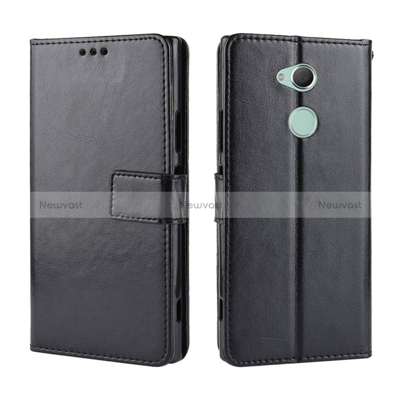 Leather Case Stands Flip Cover Holder BY5 for Sony Xperia XA2