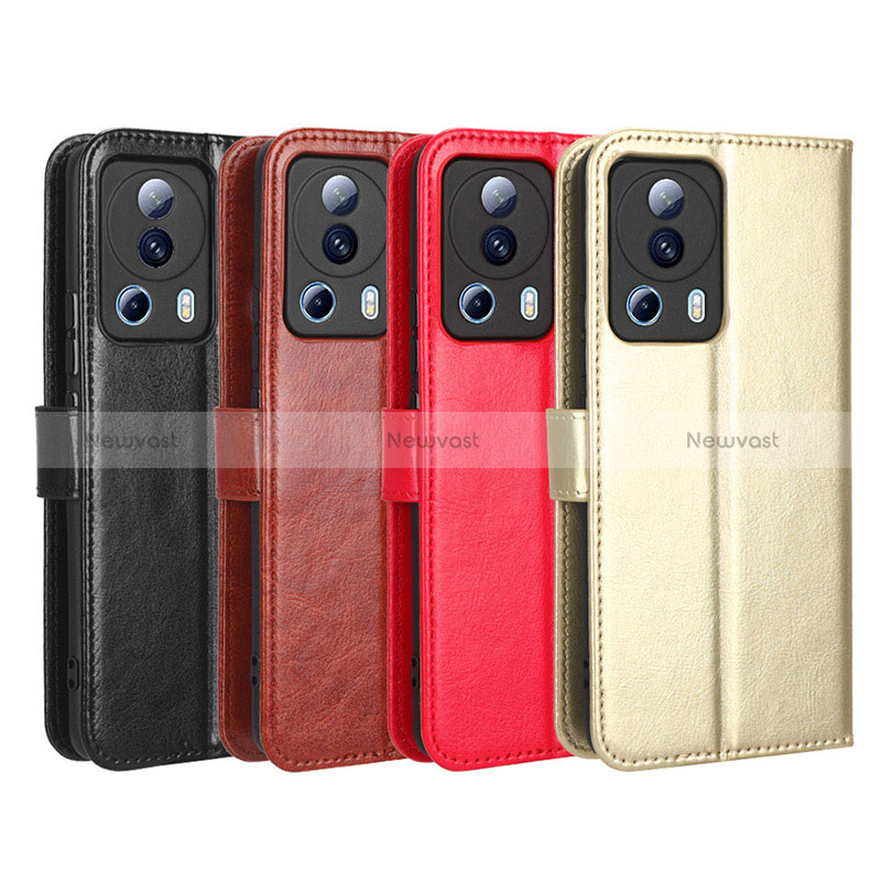 Leather Case Stands Flip Cover Holder BY5 for Xiaomi Mi 12 Lite NE 5G