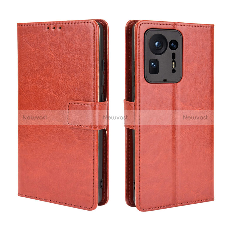 Leather Case Stands Flip Cover Holder BY5 for Xiaomi Mi Mix 4 5G