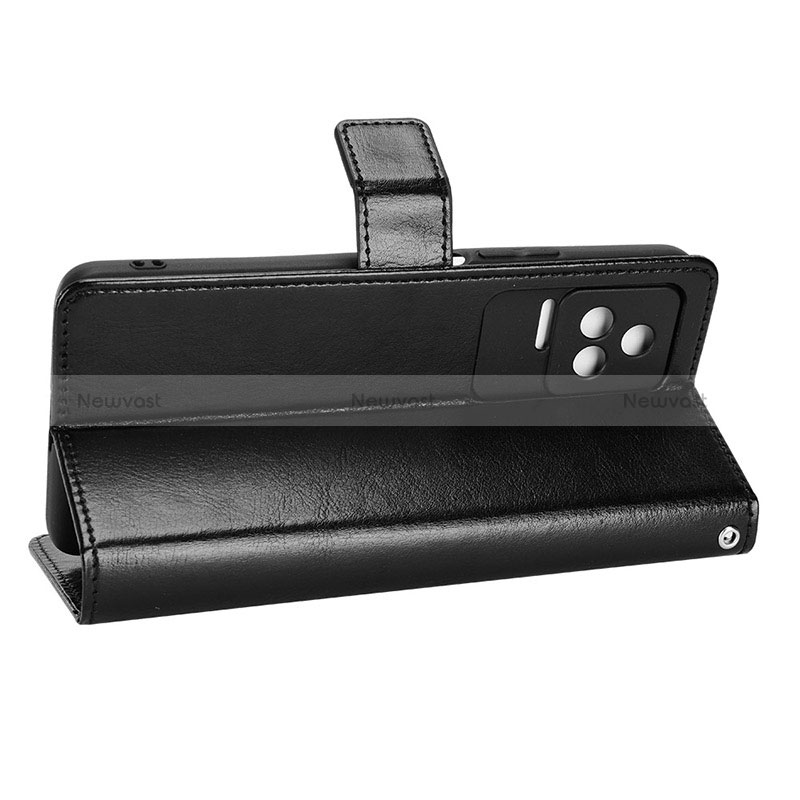 Leather Case Stands Flip Cover Holder BY5 for Xiaomi Poco F4 5G
