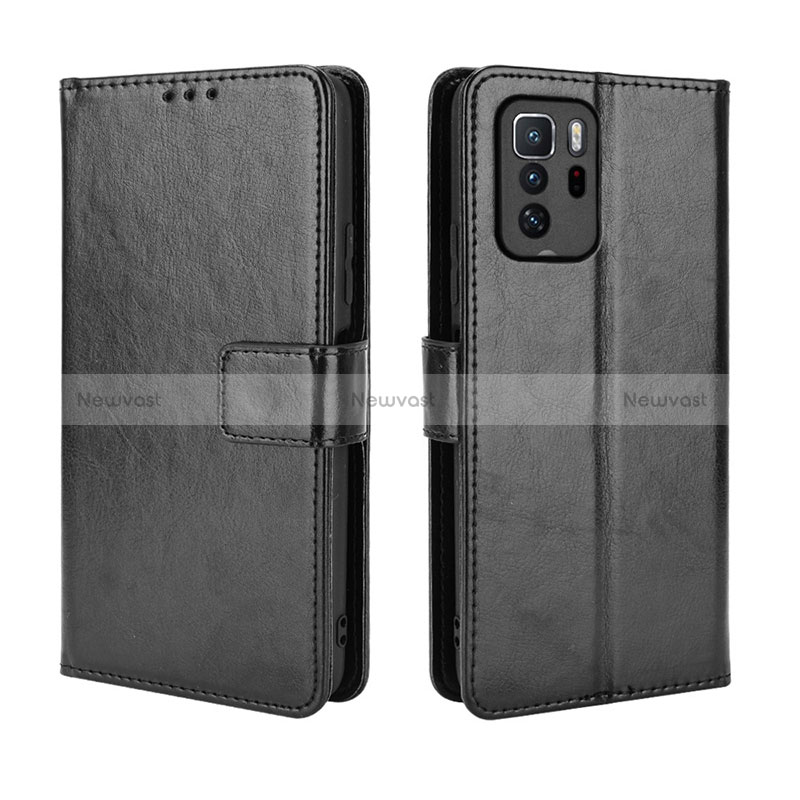 Leather Case Stands Flip Cover Holder BY5 for Xiaomi Poco X3 GT 5G