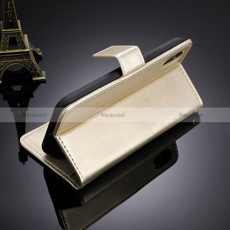 Leather Case Stands Flip Cover Holder BY5 for Xiaomi Redmi 10C 4G