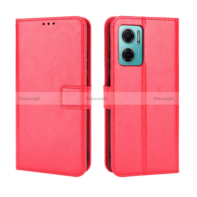 Leather Case Stands Flip Cover Holder BY5 for Xiaomi Redmi Note 11E 5G