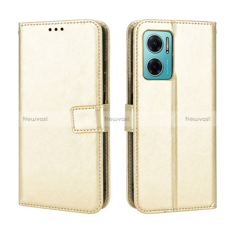 Leather Case Stands Flip Cover Holder BY5 for Xiaomi Redmi Note 11E 5G