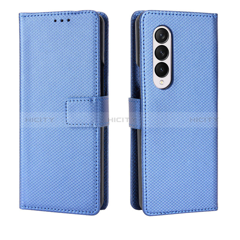 Leather Case Stands Flip Cover Holder BY6 for Samsung Galaxy Z Fold4 5G