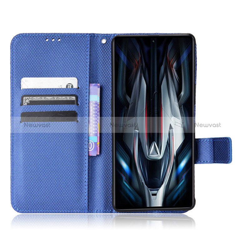Leather Case Stands Flip Cover Holder BY6 for Xiaomi Poco F4 GT 5G