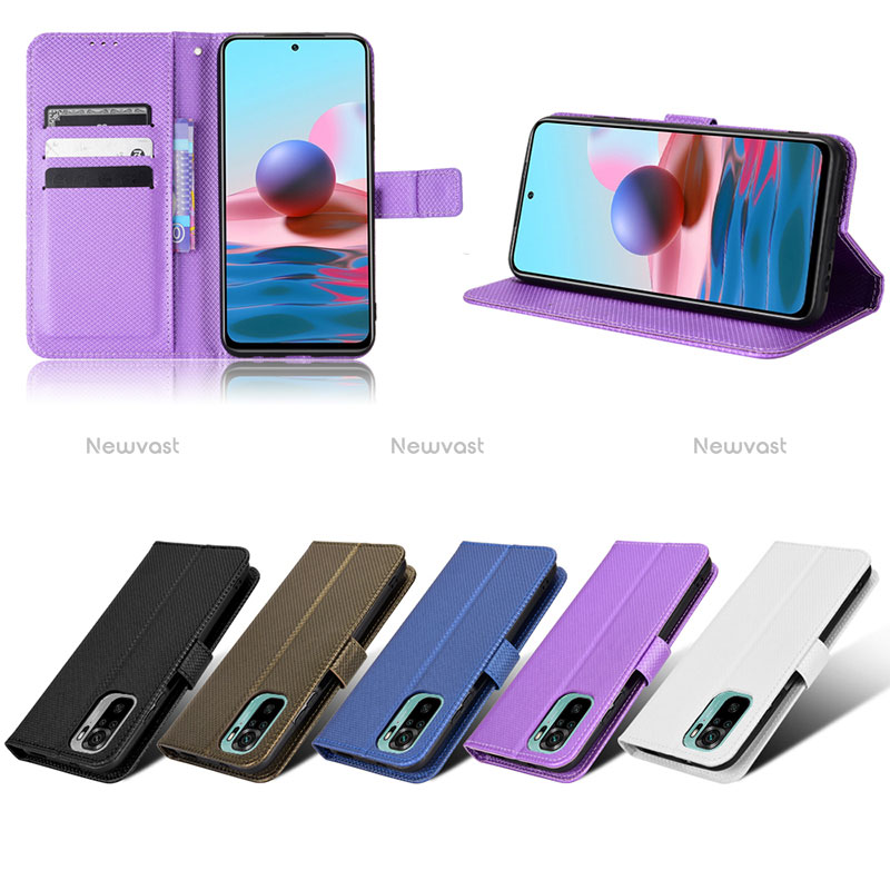 Leather Case Stands Flip Cover Holder BY6 for Xiaomi Poco M5S