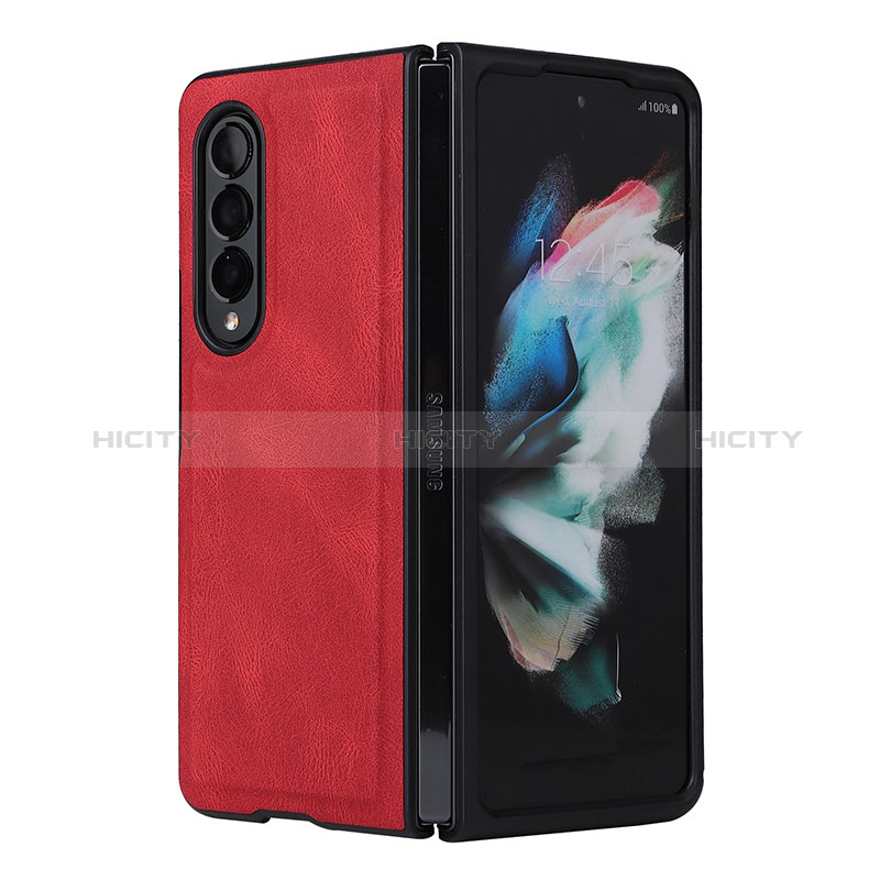 Leather Case Stands Flip Cover Holder BY7 for Samsung Galaxy Z Fold4 5G