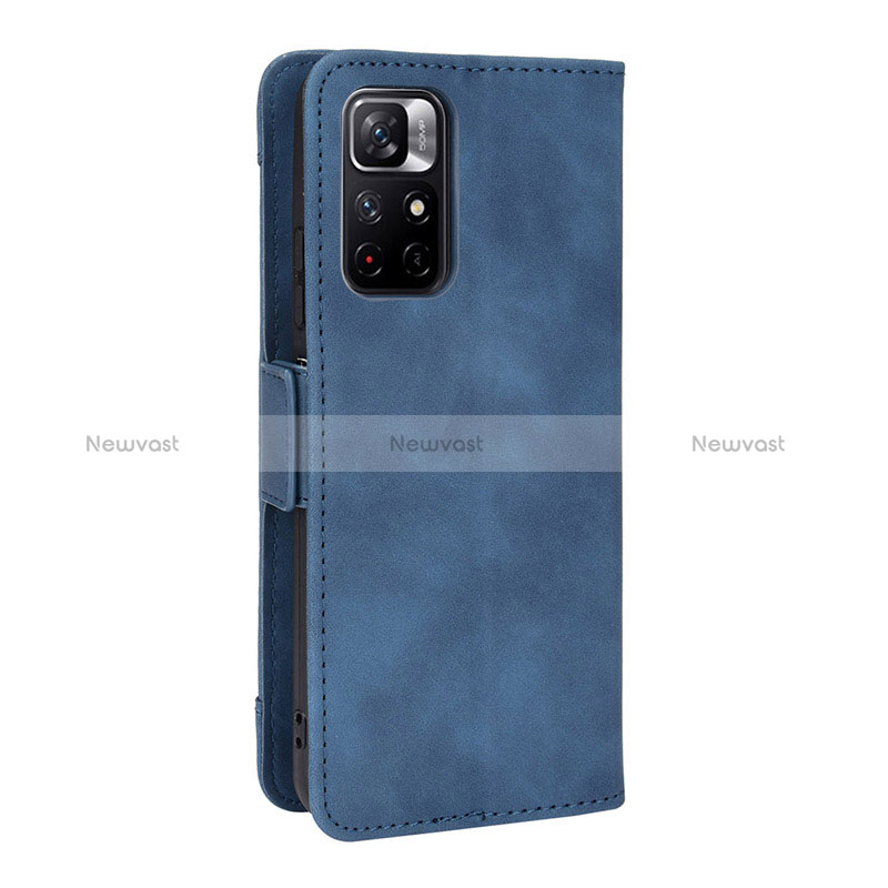 Leather Case Stands Flip Cover Holder BY7 for Xiaomi Redmi Note 11S 5G
