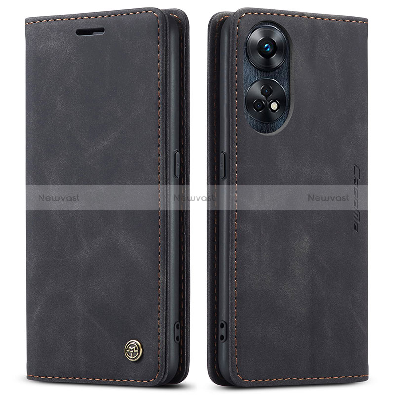Leather Case Stands Flip Cover Holder C01S for Oppo Reno8 T 4G
