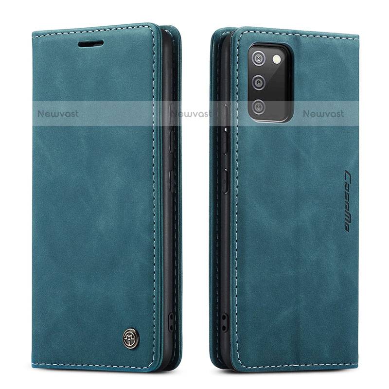 Leather Case Stands Flip Cover Holder C01S for Samsung Galaxy A02s