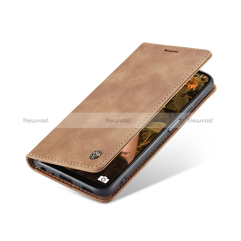 Leather Case Stands Flip Cover Holder C01S for Samsung Galaxy A23 4G