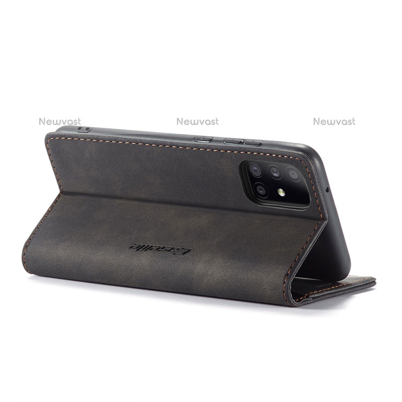 Leather Case Stands Flip Cover Holder C01S for Samsung Galaxy A31