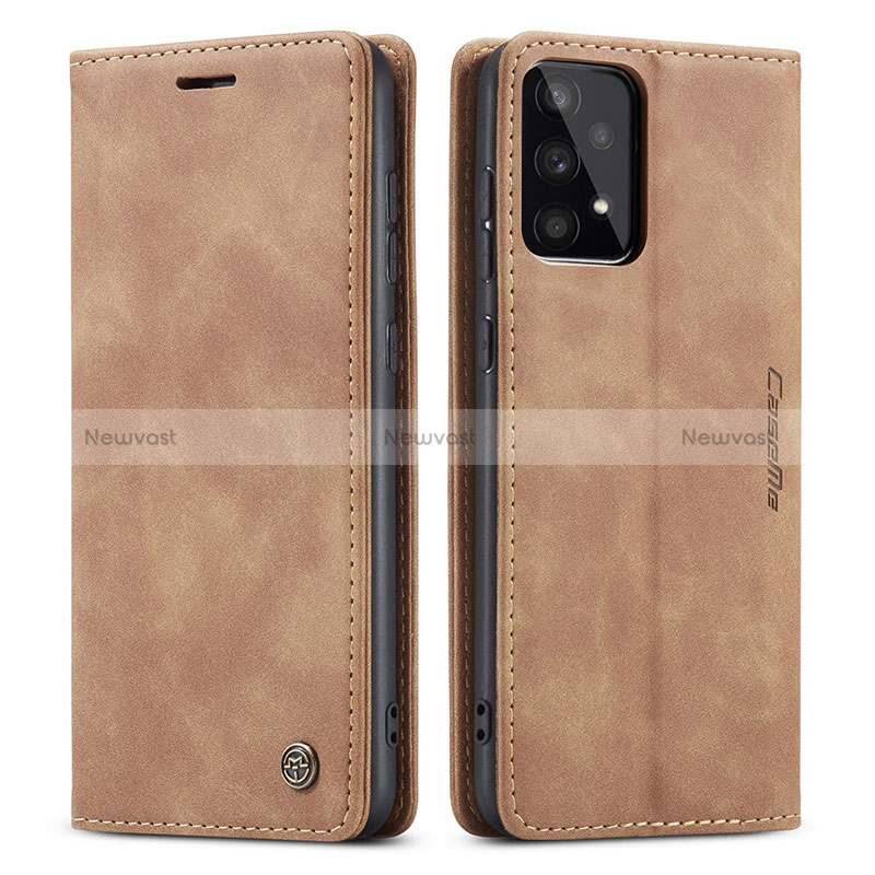 Leather Case Stands Flip Cover Holder C01S for Samsung Galaxy A33 5G