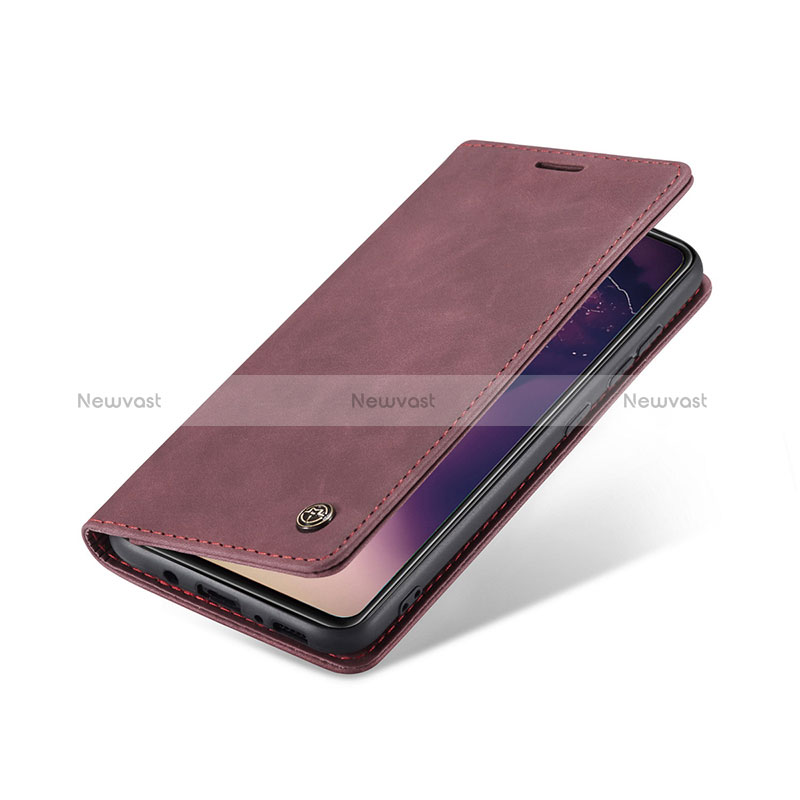 Leather Case Stands Flip Cover Holder C01S for Samsung Galaxy A41