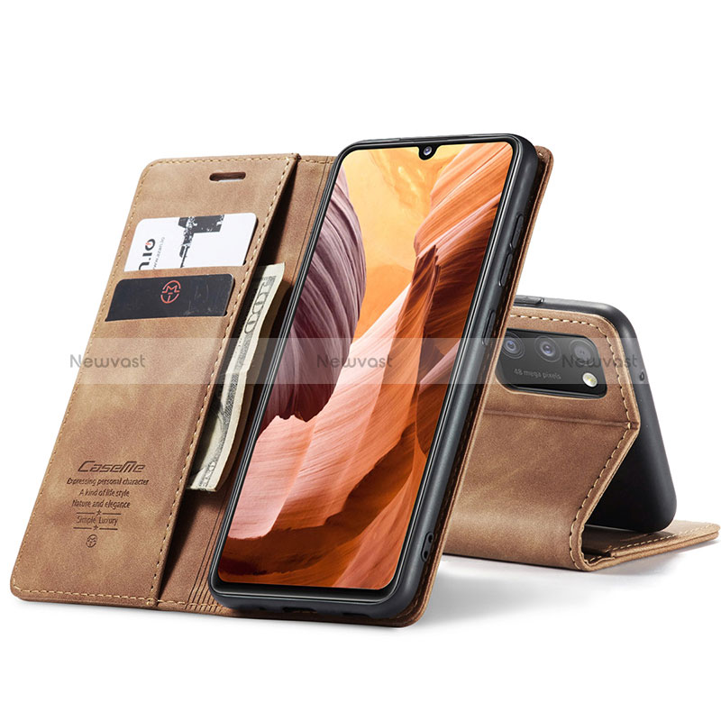 Leather Case Stands Flip Cover Holder C01S for Samsung Galaxy A41