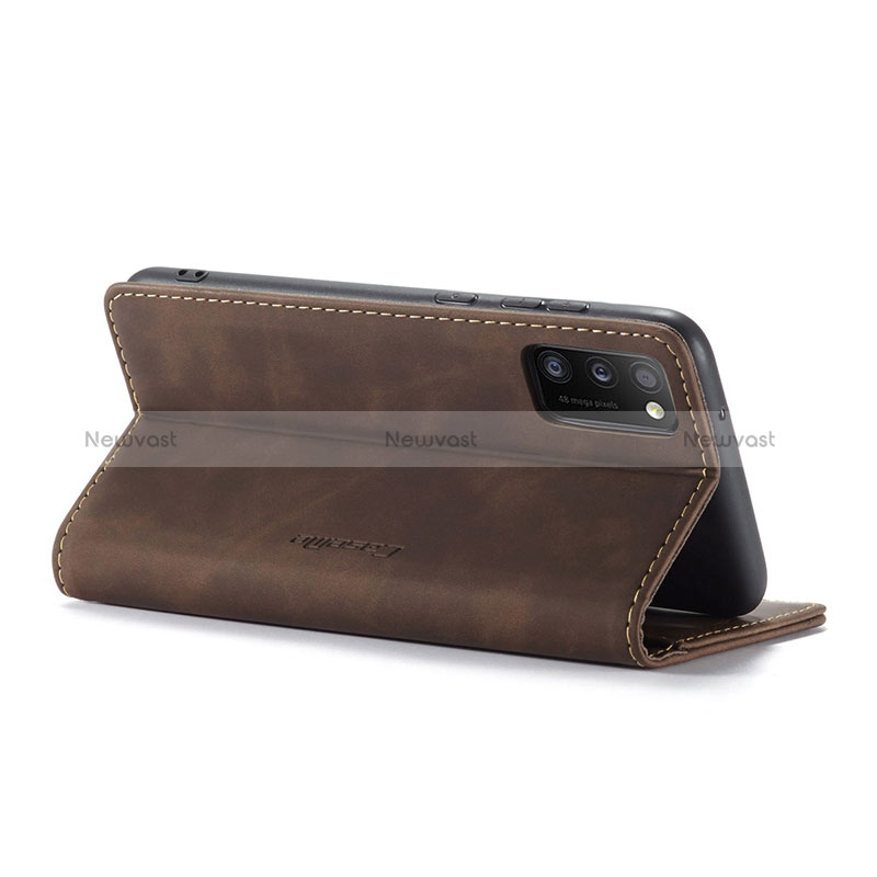 Leather Case Stands Flip Cover Holder C01S for Samsung Galaxy A41