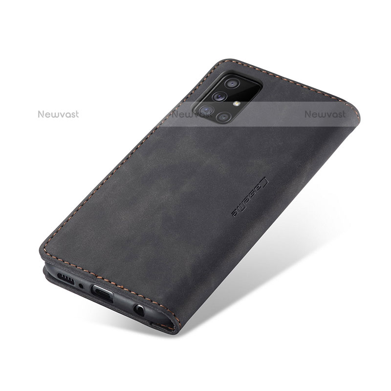 Leather Case Stands Flip Cover Holder C01S for Samsung Galaxy A51 4G