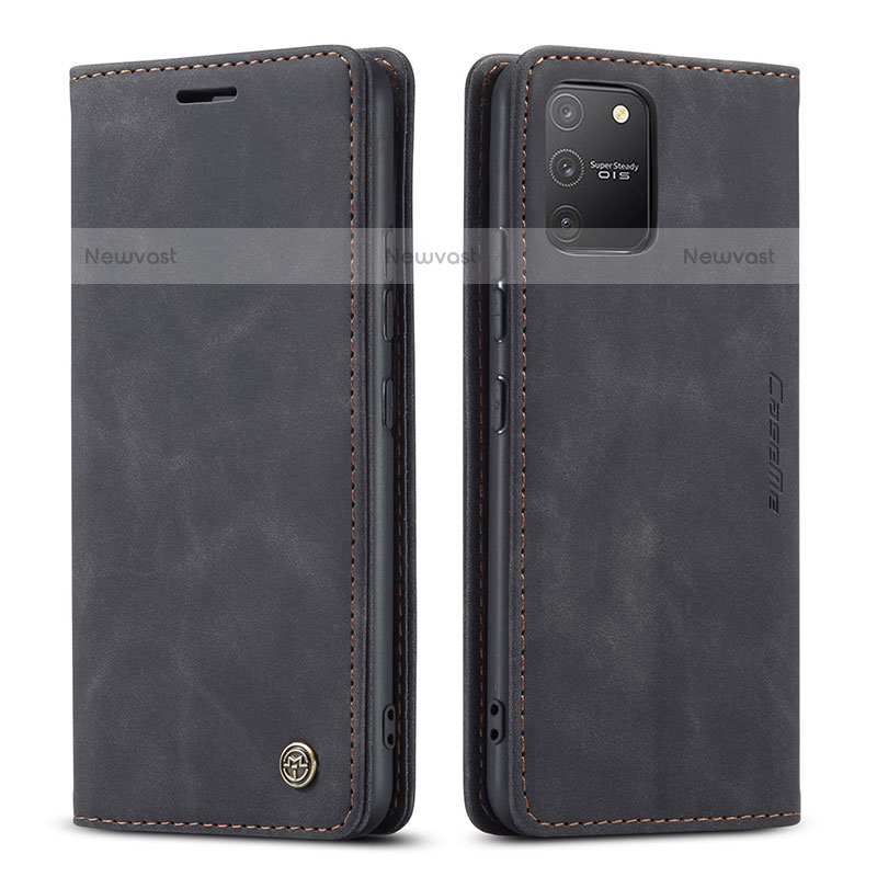Leather Case Stands Flip Cover Holder C01S for Samsung Galaxy A91