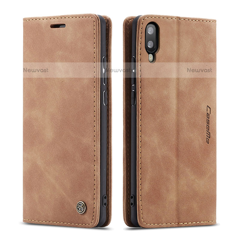Leather Case Stands Flip Cover Holder C01S for Samsung Galaxy M10
