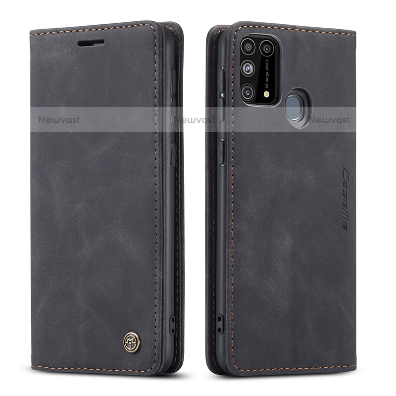 Leather Case Stands Flip Cover Holder C01S for Samsung Galaxy M31