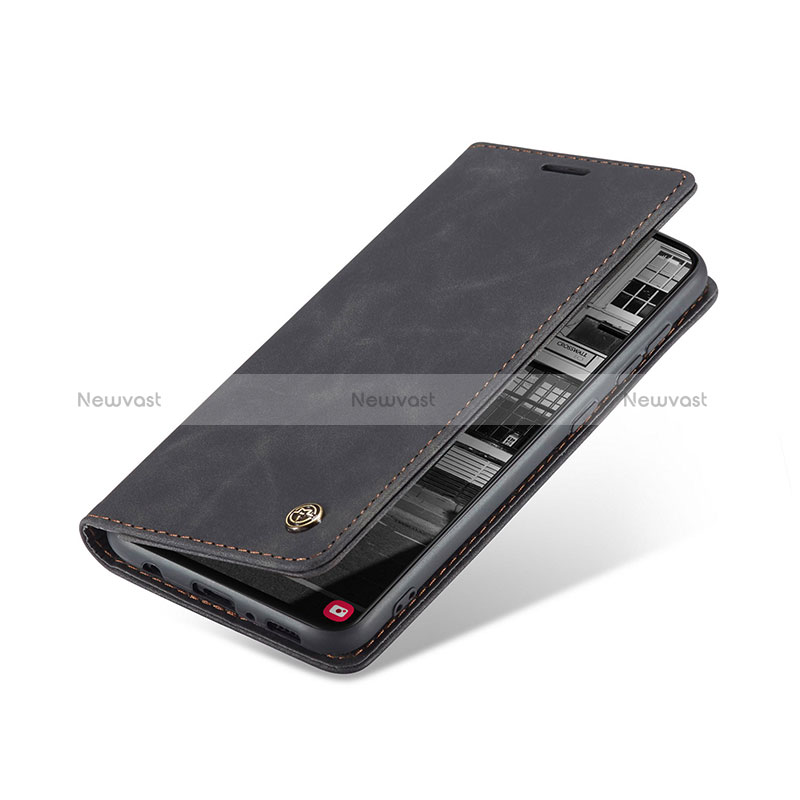 Leather Case Stands Flip Cover Holder C01S for Samsung Galaxy M40S