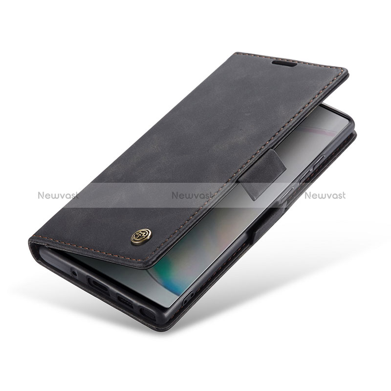 Leather Case Stands Flip Cover Holder C01S for Samsung Galaxy M60s