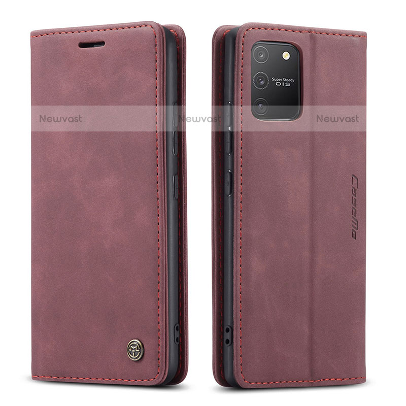 Leather Case Stands Flip Cover Holder C01S for Samsung Galaxy M80S