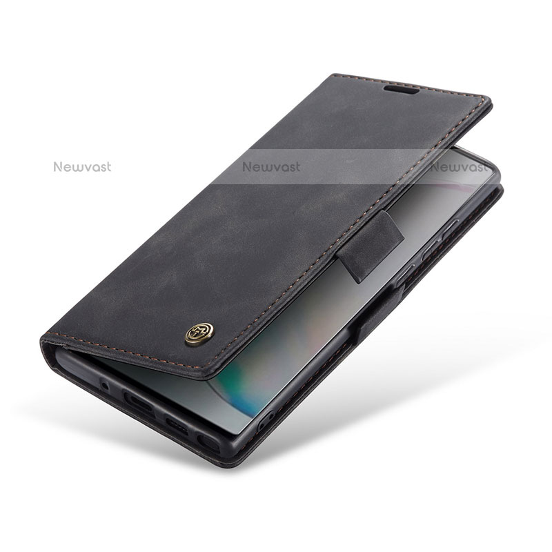 Leather Case Stands Flip Cover Holder C01S for Samsung Galaxy Note 10 Lite