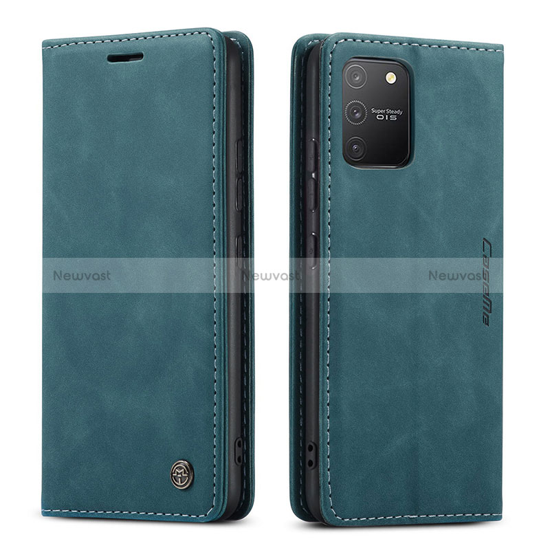 Leather Case Stands Flip Cover Holder C01S for Samsung Galaxy S10 Lite