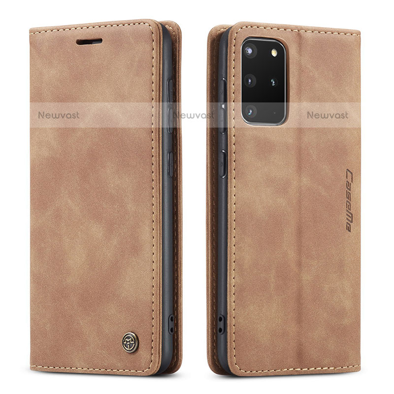 Leather Case Stands Flip Cover Holder C01S for Samsung Galaxy S20 Plus