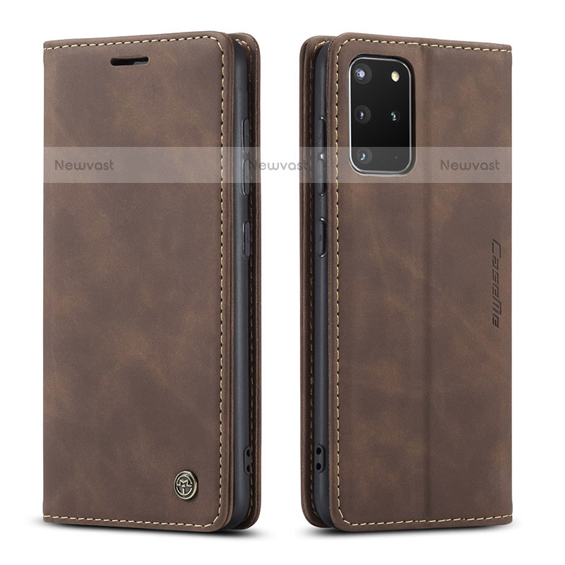 Leather Case Stands Flip Cover Holder C01S for Samsung Galaxy S20 Plus 5G