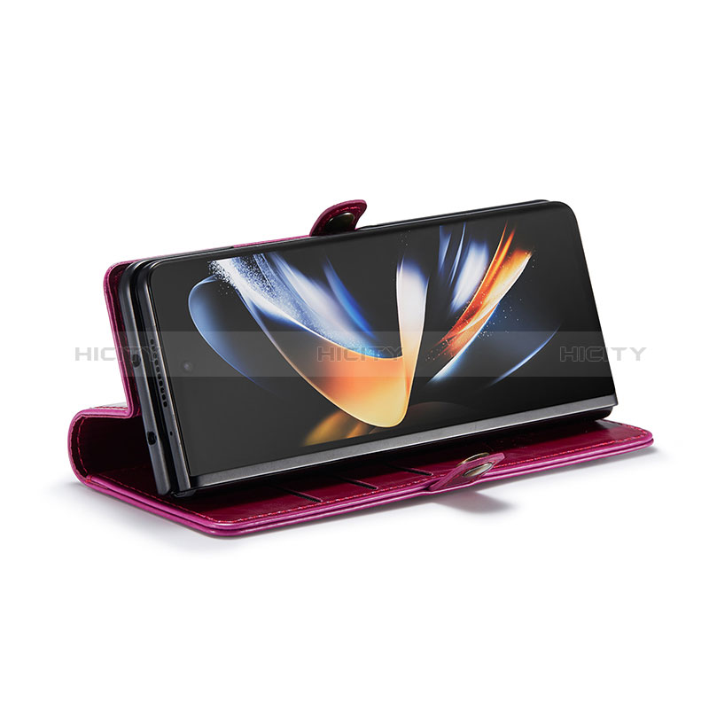 Leather Case Stands Flip Cover Holder C01S for Samsung Galaxy Z Fold4 5G