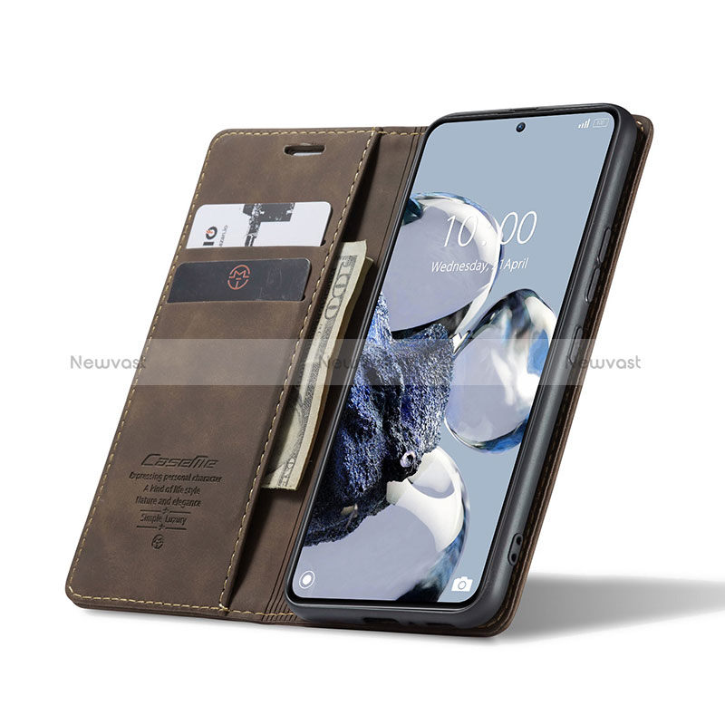 Leather Case Stands Flip Cover Holder C01S for Xiaomi Mi 12T Pro 5G