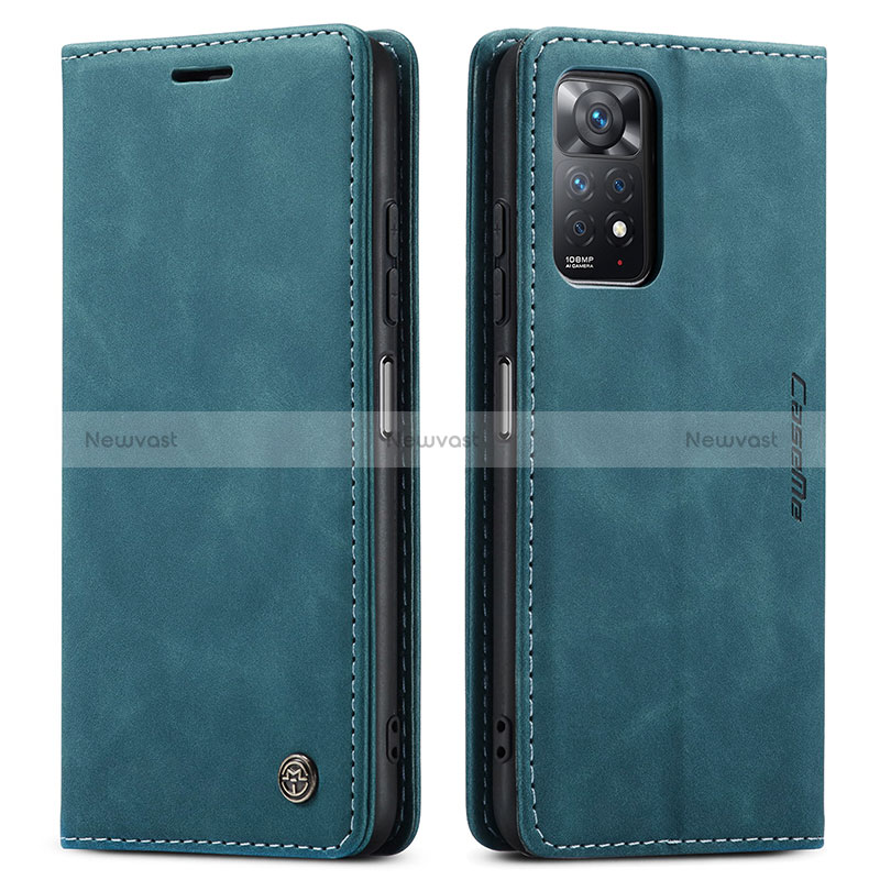 Leather Case Stands Flip Cover Holder C01S for Xiaomi Redmi Note 11 Pro 4G