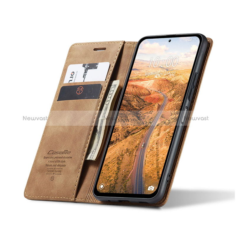 Leather Case Stands Flip Cover Holder C01S for Xiaomi Redmi Note 13 5G