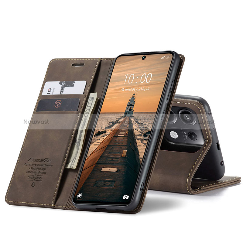Leather Case Stands Flip Cover Holder C01S for Xiaomi Redmi Note 13 Pro 5G